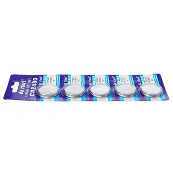

Button Battery CR2430 3V Electronic Lithium Coin Cell Batteries DL2430 BR2430 ECR2430 KL2430 EE6229 Watch Toy Headphone 5PCS