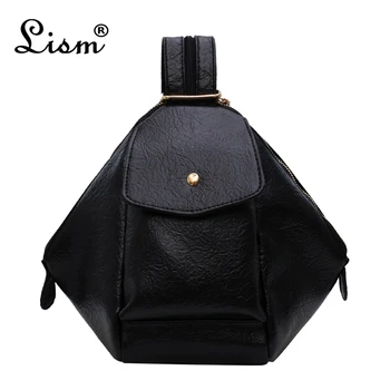 

Women's bag multi-function two-layer zipper soft PU leather shoulder Messenger bag 2019 new