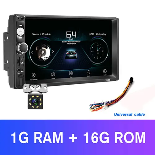 With 8 IR Camera AMPrime 2 Din автомагнитола Android автомобильный мультимедийный gps навигатор Wifi Авторадио Bluetooth MP5 Стерео FM аудио для Kia резервная камера - Цвет: With 8 IR Camera
