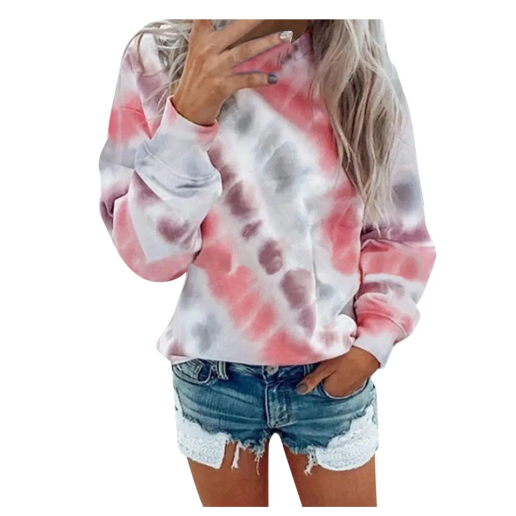 B y k Boy Pembe Kravat Boya Hoodies Kad n Moda Bask Kazak Gev ek Uzun 
