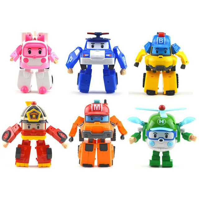 ROBOCAR POLI полированный игрушечный автомобиль трансформируемый для детей| |