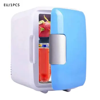 

4 Liter Portable Compact Personal Fridge Cools & Heats Great for Bedroom Office Car Dorm Portable Makeup Skincare Fridge