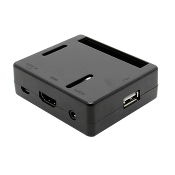 

HOT Black Color Abs Case for Raspberry Pi Model 3 A+(Plus)