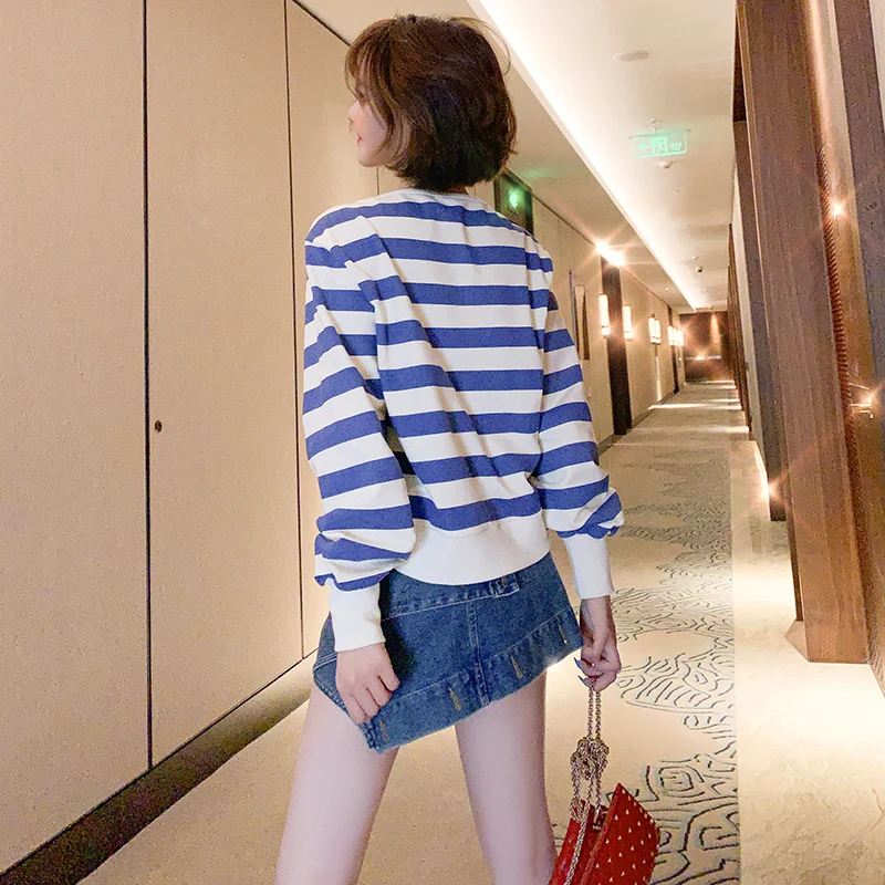 Cute kpop Women Big Bows Sweatshirt 2020 Fall