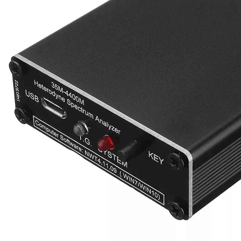 Анализатор спектра USB LTDZ 35-4400 м источник сигнала с модулем отслеживания источника радиочастотный домен инструмент анализа с алюминиевым Sh
