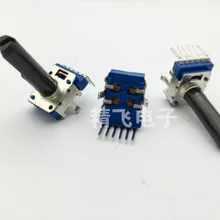 RK12 двойной потенциометр C20kX2 C20K с центральным позиционированием