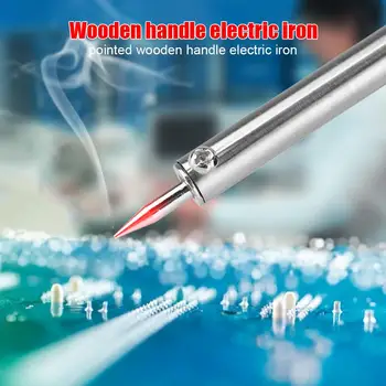 

Electric Solder Iron Rework Station Mini Handle Heat Pencil Welding Repair Tool Easy Construction and Carry Light Weight