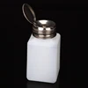 1Pcs 200ML Portable Press Empty Refillable Bottle Liquid Alcohol Pump UV Gel Nail Polish Cleaner Acetone Water Remover Dispenser