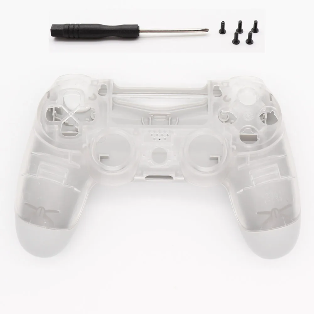 Прозрачный чехол с голубым корпусом для Playstation 4 Pro PS4 Slim Pro контроллер 4,0 JDS-040 JDM-040 версия 2 Gen 2th