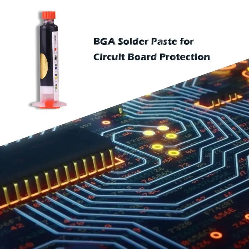 10CC УФ излечиваемая паяльная маска паста PCB BGA печатная плата защищать сливки защиты различных электронных компонентов