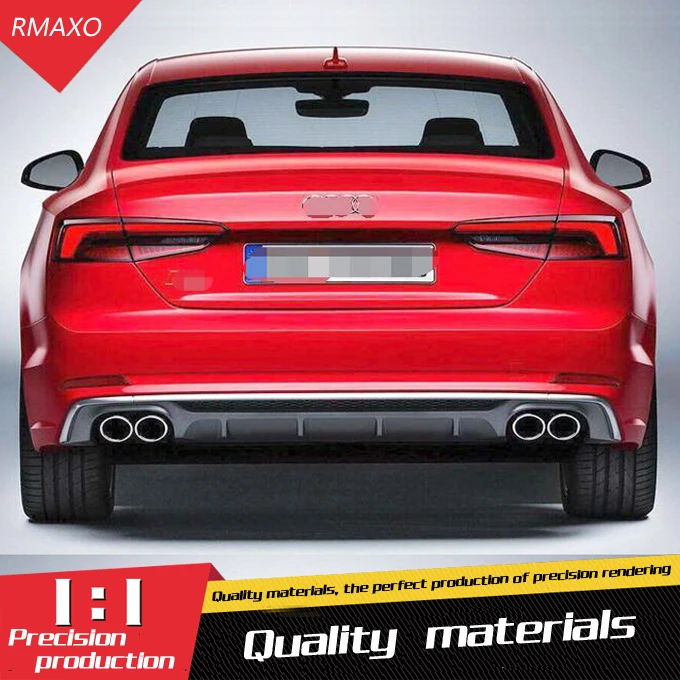 Для Audi A5 S5 Body kit спойлер- для Audi A5 RS5 ABS задний спойлер передний бампер диффузор защитные бамперы
