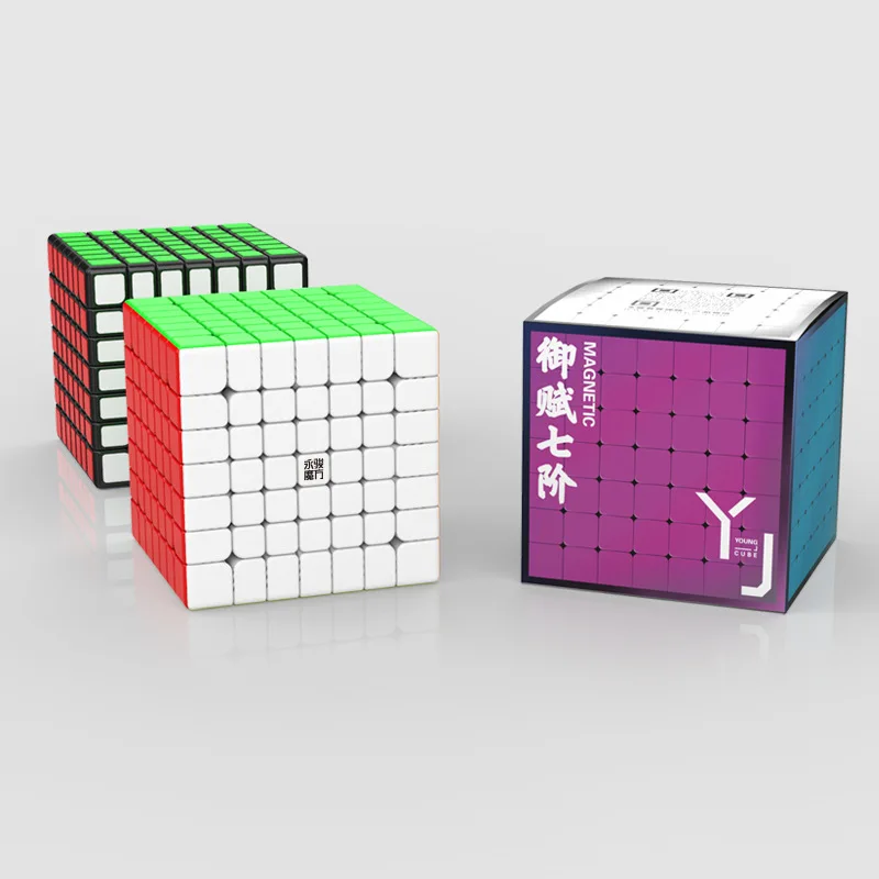 

YULAI Fu M Seven Magic Cube Magnetic Version Seven M Rubik's Cube Actually Speed YULAI Fu 7M Magnetic Version Order Game rubik's