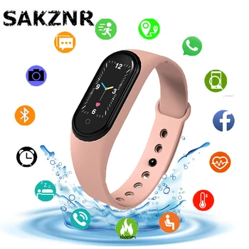 

New M5 Smart Watch Men Women Bluetooth Watch Fitness Sport Tracker Call Smartwatch Play Music Bracelet Wristband For Ios Android