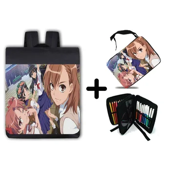 

PACK BACKPACK AND CASE TOARU KAGAKU NOT RAILGUN school