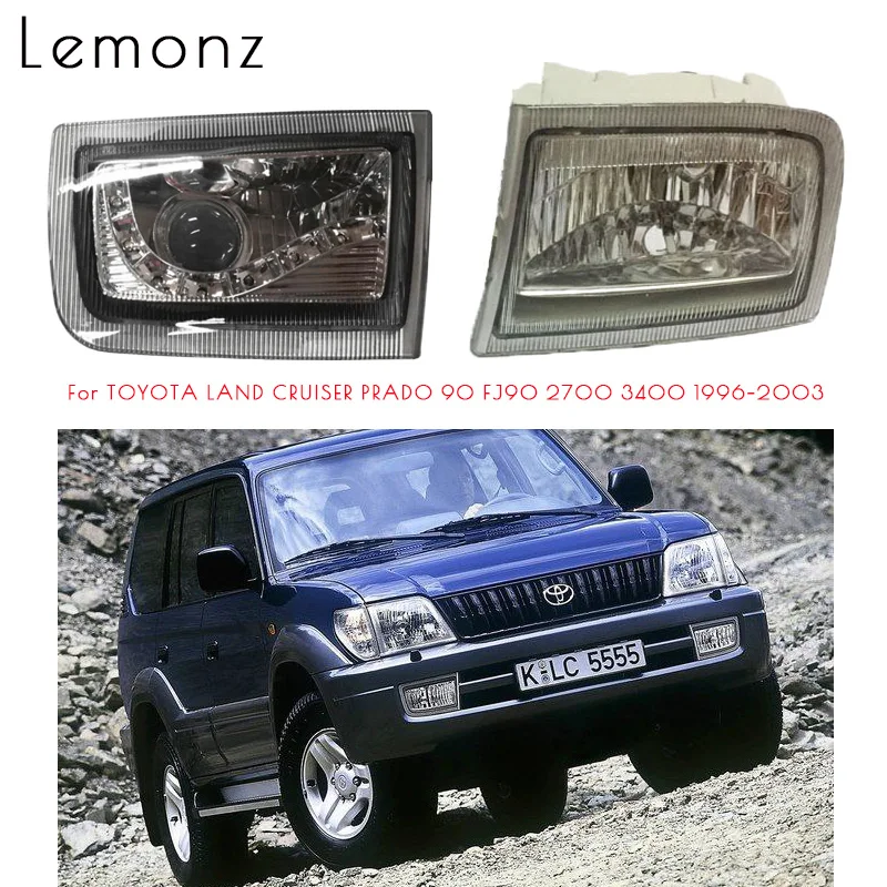Набор светодиодный передний бампер туман светильник для TOYOTA LAND CRUISER PRADO 90 FJ90 2700 3400