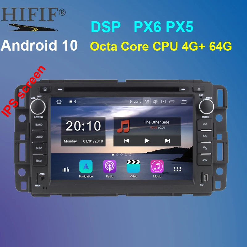 Автомобильный dvd-плеер PX6 2 din Android 10 gps для Chevrolet epica capаккумуляторная tosca 4G LTE Wifi bt