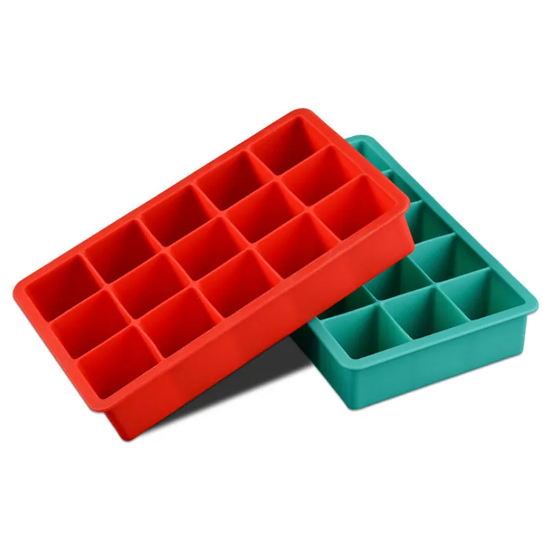 

DIY 15 Cavity Rectangle Silicone Ice Cube Mold Craft DIY Making Homemade Cake Mould Silicone Mould Cake Decorating Tools
