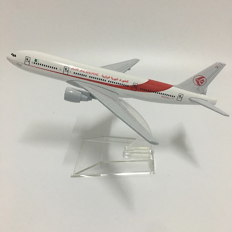 

JASON TUTU 16cm Air Algerie Airlines Boeing b777 Plane Model Airplane Model Aircraft Model Diecast Metal 1:400 scale Planes toy