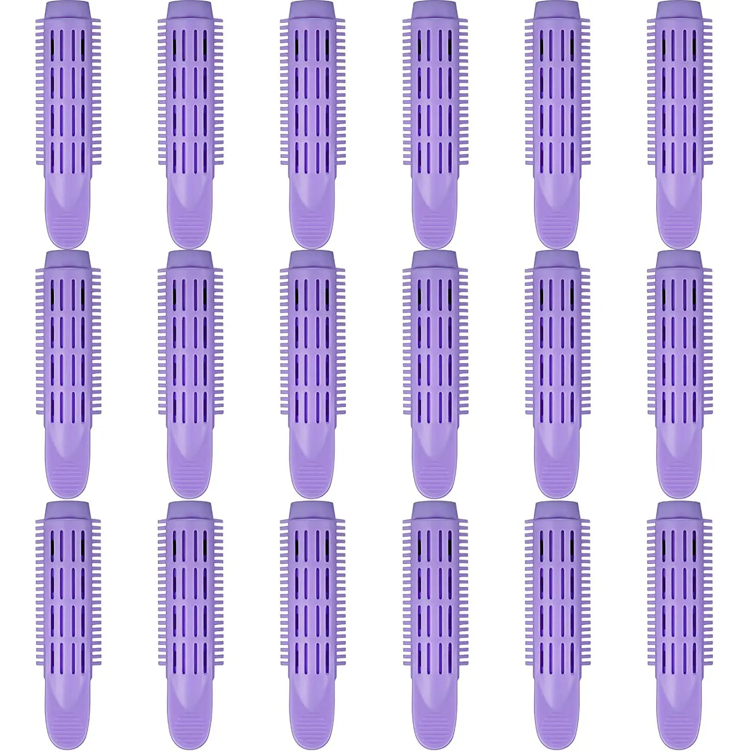 18 Pieces Voluminizing Hair Root Clip Natural Fluffy Hair Clip Root Curler Roller Self Grip Volume Curler