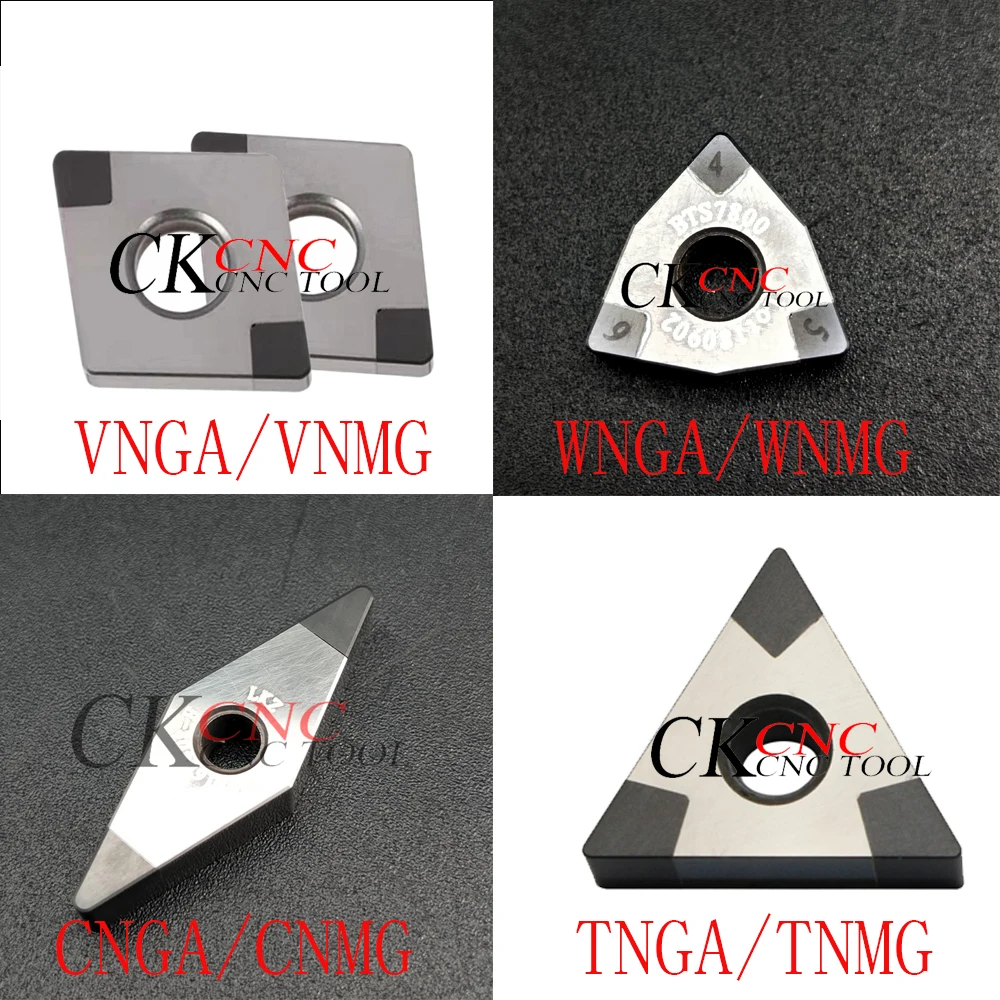 

VNGA/VNMG160408 WNGA/WNMG080408 CNGA/CNMG120408Â TNGA/TNMG160408 CBN Boron nitride material processing hardened steel turning