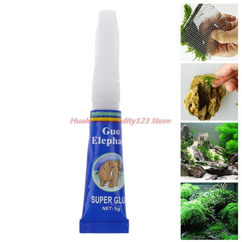 5g Aquarium Glue Fish Tank Landscaping Moss Ball Moss Glue Stick Water