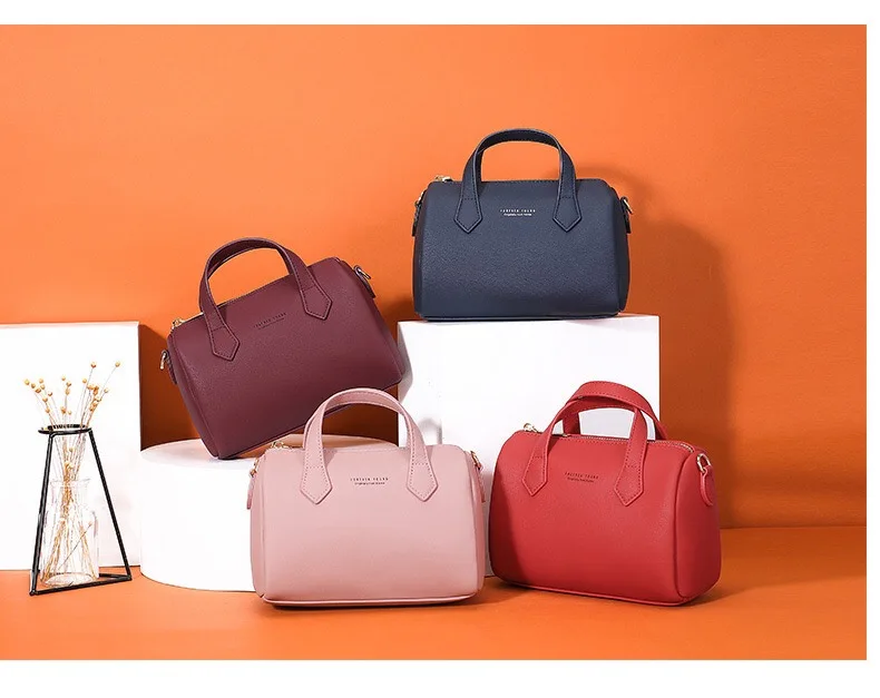 

new Large Capacity handbags women fashion ins ultra fire shoulder strap Boston Pillow bag simple style Crossbody Bags