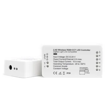 

Automatic forwarding synchronization RGB + CCT full color LED lamp with controller DC12-24V 15A dimmer