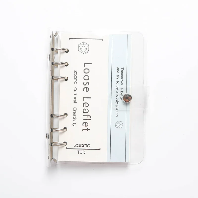 blue-dot Спираль A6 Bullet Journal, ПВХ покрытие, блокнот с отрывными листами, в сетку, в горошек, обратно в школу, товары для студентов, для письма, офиса, стационарный подарок - Цвет: blue-dot