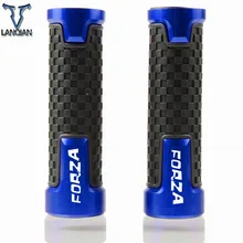 7/22 мм ручка бар Универсальный руль мотоцикла ручной Грипсы для HONDA FORZA 2009 FORZA Forza300 250 125 2010 2011 2012