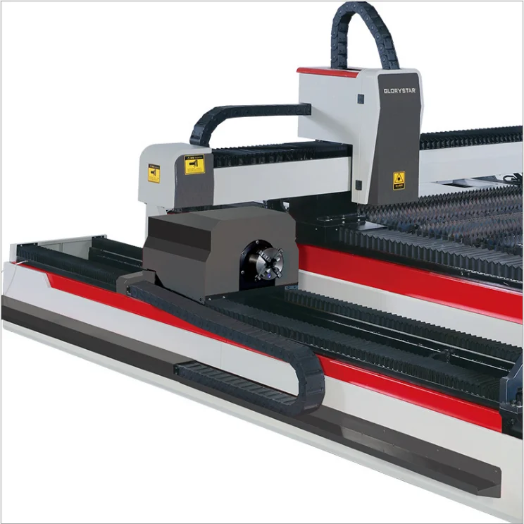 1530 1000W Metal Tube And Plate Fiber Laser Cutting Machine With 6m Rotary For | Инструменты
