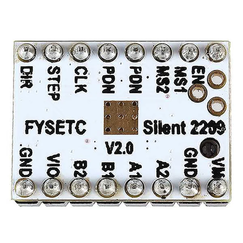2 шт. шаговый драйвер двигателя TMC2209 V3.0 Stepsticks Mute Driver 256 Ministeps ток 2.8A пик части 3d принтера