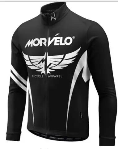 Джерси для велоспорта Morvelo с длинным рукавом, одежда для велоспорта, дышащая одежда для горного велосипеда, быстросохнущие рубашки для велоспорта, ropa ciclismo uniformes - Цвет: 5
