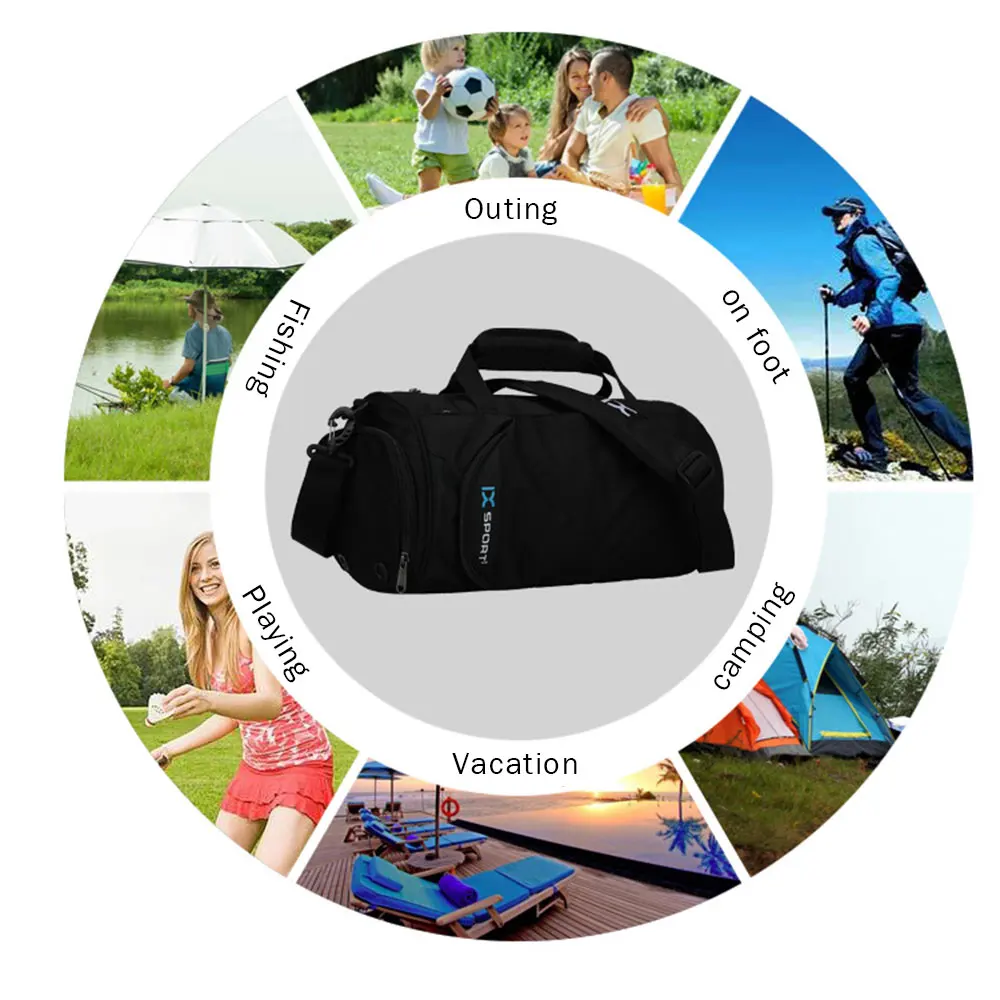 Travel Bag Handbag Tote Luggage Polyester 4 Color Business Outdoor Yoga Bag Women Duffle Gym