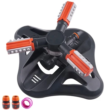 

Garden Sprinkler,Upgrade Lawn Sprinkler Automatic 360 Degree Rotating Irrigation Sprinkler System, Garden Hose Sprinkler for Yar