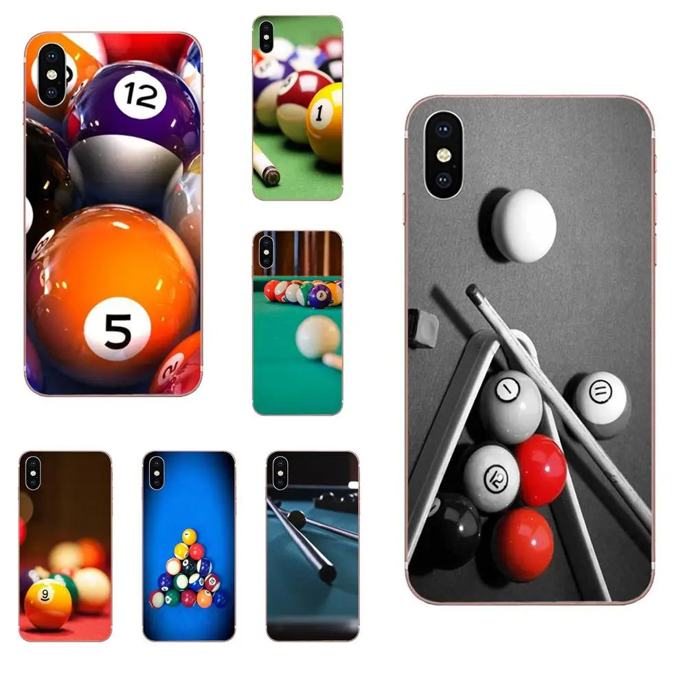 Billiards Balls Pool TPU Fashion Cover Case For Galaxy Grand A3 A5 A7 A8 A9 A9S On5 On7 Plus Pro Star 2015 2016 2017 2018 | Мобильные