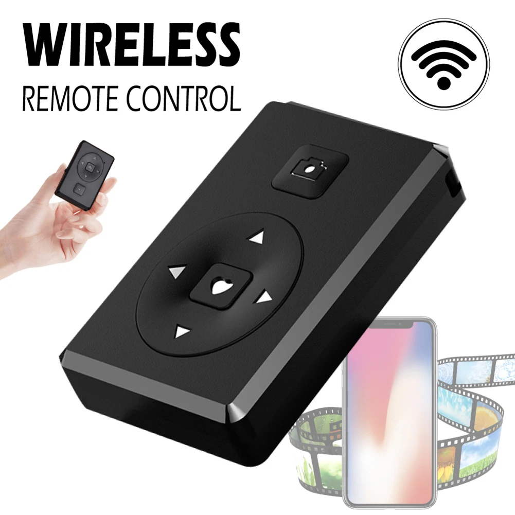 Phone Remote Control Bluetooth Self Timer Video Page Turning Shutter