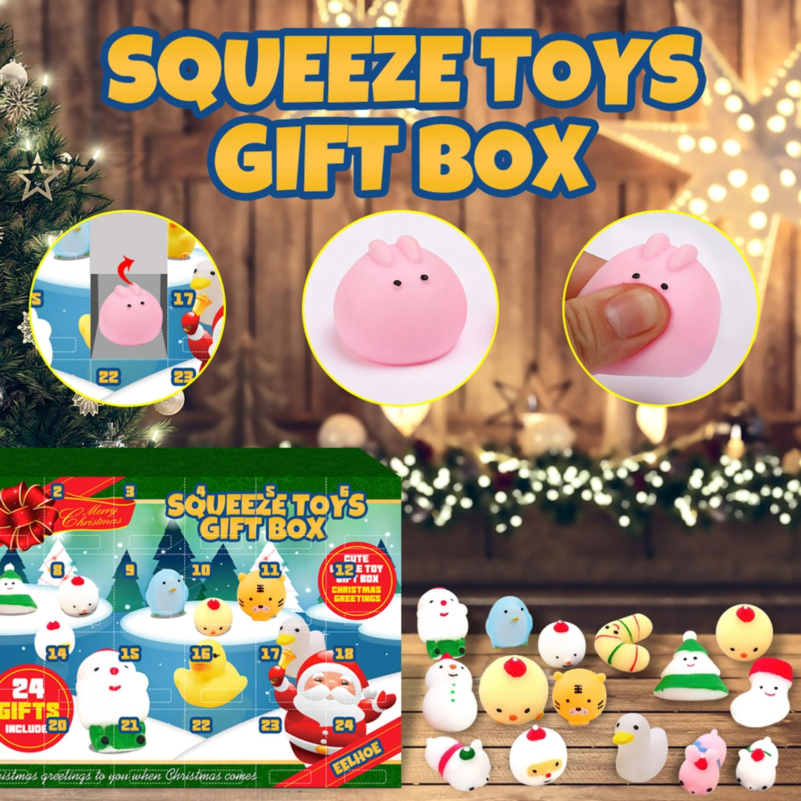 Wbyr Electric Christmas 2022 Christmas Gife Advent Calendar Home Decoration 2022 The One With 24 Little  Doors Xmas Advent Calendar Navidad Christmas|Pendant & Drop Ornaments| -  Aliexpress