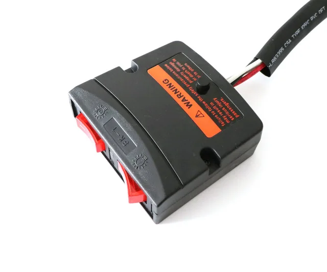 12 V-24 V Универсальный 4" дюйма 88 светодиодный длинный ряд автомобилей аварийная фара Предупреждение свет восстановления спасения мигающий красный синий световой - Цвет: A Default Switch