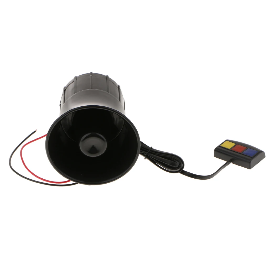 ABS Plastic General Fit Vehicle Electric Air Signal Horns 12V 1A Loudspeaker