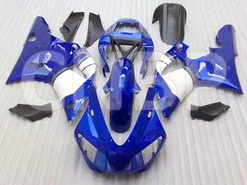 

for YAMAHA YZFR1 1998 - 1999 Bodywork YZF R1 1998 Blue White Fairings YZF1000 R1 99 Fairing