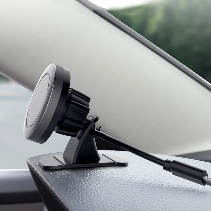 

Car Phone Holder Magnetic Stand Cellphone Magnet Mount 360 Rotation Holder in Car Support Telephone