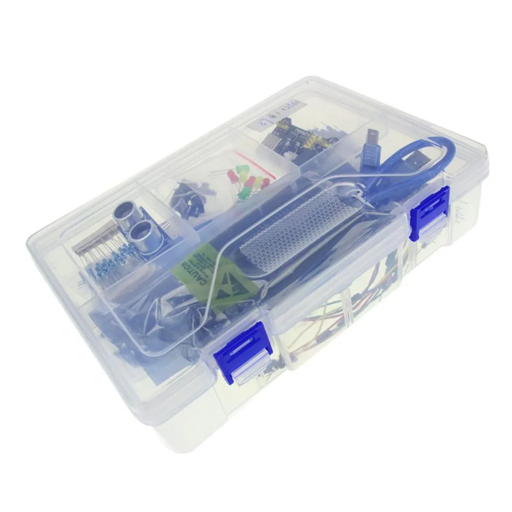 

Mega2560 Sensor Module Board Set HC-SR04 Module Starter Kit Compatible for Arduino R3