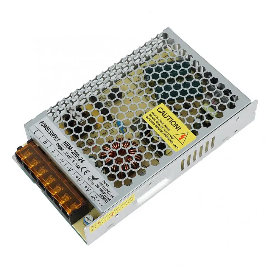 24V 8.33A 200W ШИМ постоянное напряжение источник питания низкое напряжение внутренний блок питания Силовой трансформатор