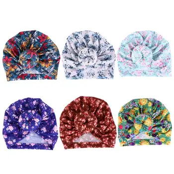 

6pcs Baby Turban Toddler Turbans Baby Hat with Ball Head for Toddlers