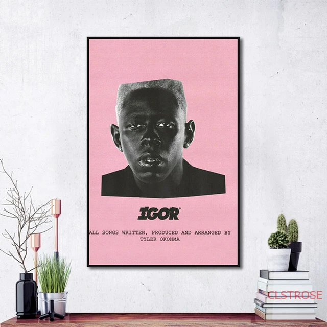 Rapper Star Tyler The Creator Flower Boy Music Poster Canvas Painting  Aesthetic Wall Art For Bar Cafe Room Home Decoration - Painting &  Calligraphy - AliExpress