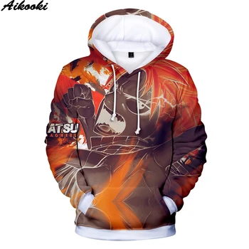 

All-match Mannen/Vrouwen Hoodies Anime Fairy Tail Sweatshrit Hip Hop Tops Gedrukt Fairy Tail Hoodies Mannen Hip Pop Sportswear