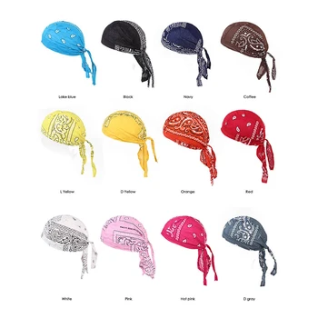 

1PC Fashion Floral Headscarf Women Muslim Women India Beading Muslim Stretch Turban Hat Cotton Hair Tail Head Scarf Wrap