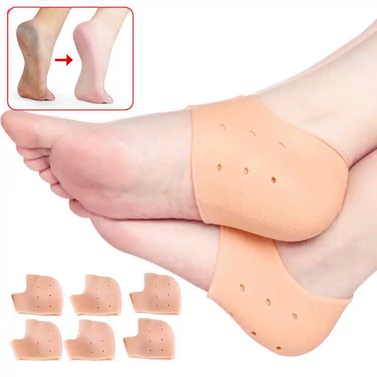 

Hand Chapped Feet Cracking Moisturizing Booties Foot Care Heel Sleeve Anti-Crack Booties Heel Sleeve