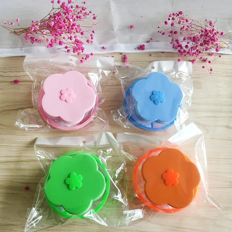 Ultra Fine Mesh Washing Machine Filter Bag Hair Crumbs Thread Debris Removal Device Cleaning Ball Net Pouch Hair Sink
