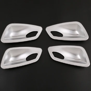 

4Pcs Car Interior Door Handle Panel Bowl Cover Trim Frame for Bmw 3 Series E90 2005-2012 Car Styling